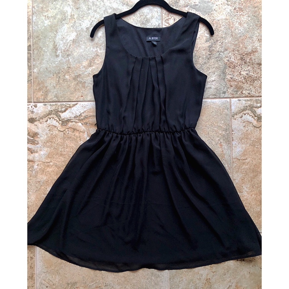 A. Byer Little Black Holiday Cocktail Party Dress